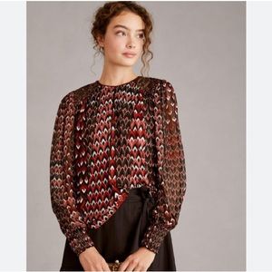 Bl-nk Sequin-Embellished Blouse